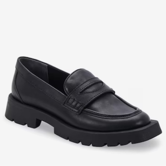 Dolce Vita Black Loafers - Picture 1 of 7
